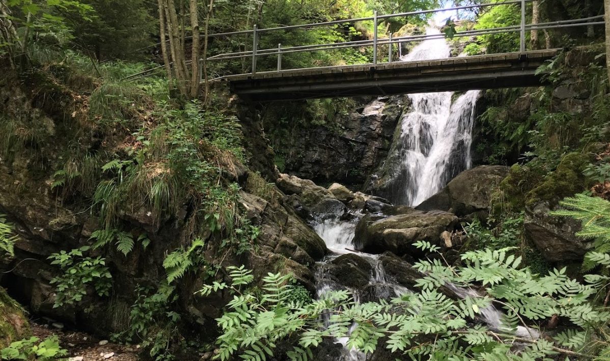 Heslacher Wasserfälle in Stuttgart